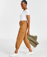 Style & Co Women's Cropped Utility Cargo Pants, Created for Macy's