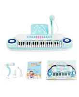 Costway 37-Key Toy Keyboard Piano Electronic Musical Instrument