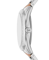 Michael Kors Women's Janelle Three-Hand Two-Tone Stainless Steel Watch 36mm