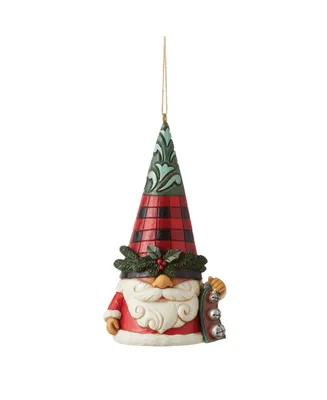 Jim Shore Highland Gnome with Bells Ornament