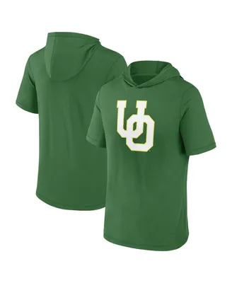Men's Fanatics Green Oregon Ducks Primary Logo Hoodie T-shirt