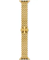 Tory Burch Gold-Tone Stainless Steel Bracelet For Apple Watch 38mm-45mm