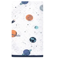 Hudson Baby Infant Boy Quilted Burp Cloths 10pk, Football, One Size