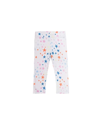 Imoga Collection Little Girls Eleni Star Printed Jersey Leggings