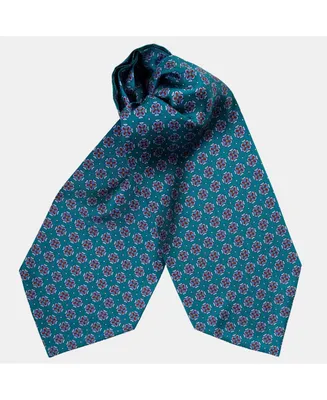 Elizabetta Men's Amadeo - Silk Ascot Cravat Tie for Men