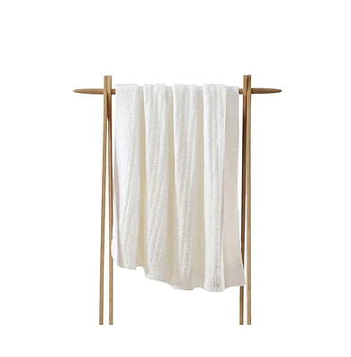 Sunday Citizen Ribbed Lightweight Throw, 52" x 75"