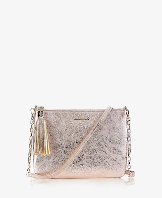 GiGi New York Chelsea Leather Crossbody Bag