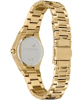 Olivia Burton Women's Sports Luxe Hexa Mini Gold-Tone Stainless Steel Bracelet Watch 28mm