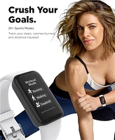 iTouch Unisex Jillian Michaels Silicone Strap Fitness Tracker Smartwatch 22.83mm