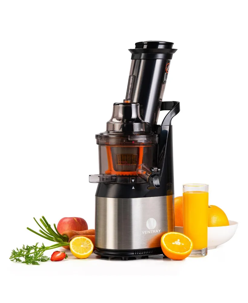 Ventray Masticating Juicer - Slow Cold Press Juice Maker - Black