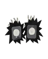 7" Skeleton Hands Halloween Window Decoration Set, 2-Piece