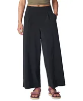 Columbia Women's Solid Anytime Wide-Leg Pull-On Pants