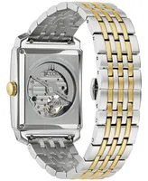 Bulova Men's Automatic Classic Sutton Two-Tone Stainless Steel Bracelet Watch 33mm - Two