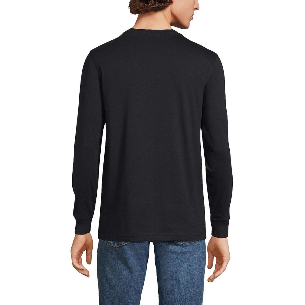 Lands' End Men's Tall Super-t Long Sleeve T-Shirt
