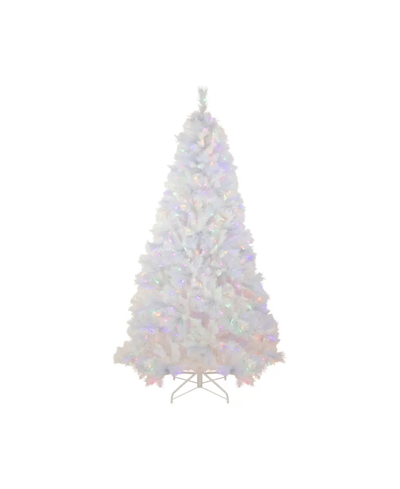 7.5' Pre-Lit Seneca Spruce Artificial Christmas Tree with Dual Function Led Lights