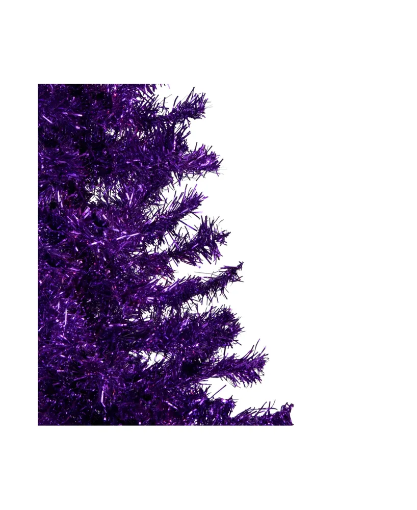 4' Artificial Tinsel Christmas Tree Unlit