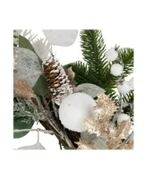 Sage Artificial Christmas Wreath 24" Unlit