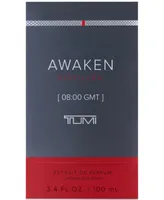 New! Tumi Men's Awaken Distilled [08:00 Gmt] Extrait de Parfum Spray, 3.4 oz.