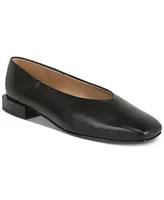 Sam Edelman Women's Kasey High-Vamp Square Toe Flats