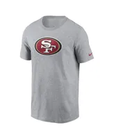 Men's Nike Gray San Francisco 49ers Logo Essential T-shirt