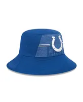 Men's New Era Royal Indianapolis Colts 2023 Nfl Training Camp Stretch Bucket Hat