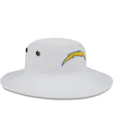 Men's New Era White Los Angeles Chargers 2023 Nfl Training Camp Panama Bucket Hat