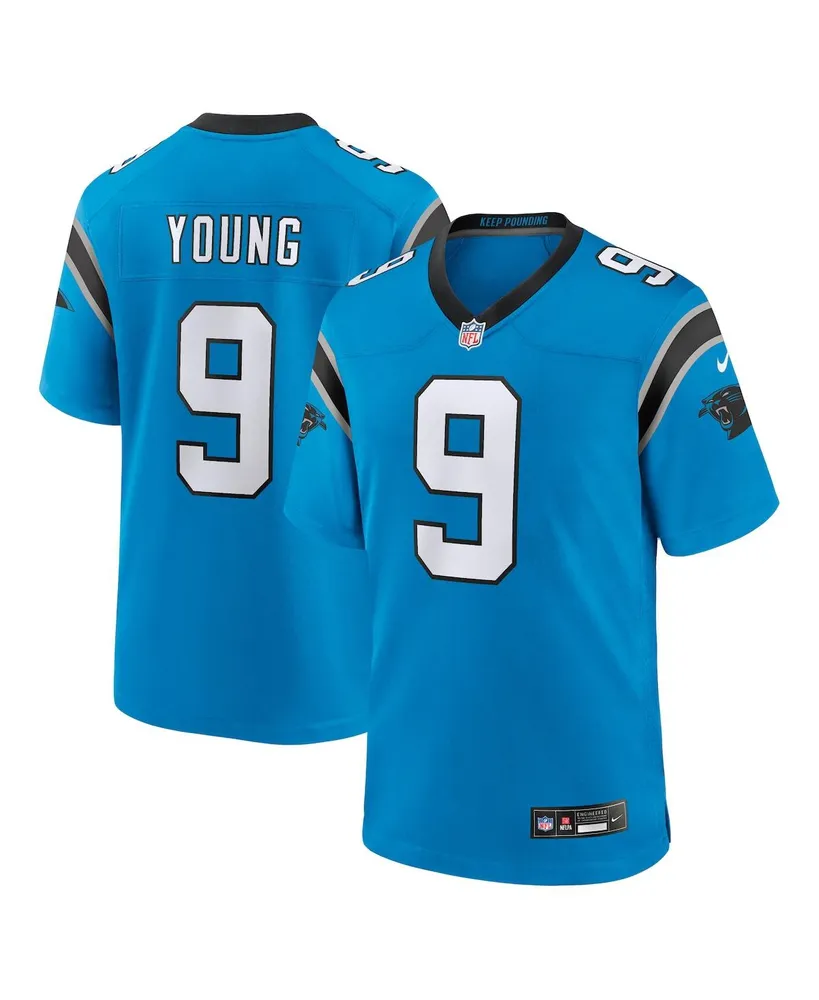 Men's Nike Bryce Young Blue Carolina Panthers 2023 Nfl Draft First Round Pick Alternate Game Jersey