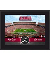 Alabama Crimson Tide 10.5" x 13" Sublimated Team Plaque