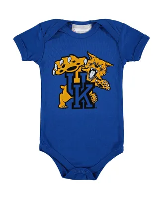 Infant Boys and Girls Royal Kentucky Wildcats Big Logo Bodysuit