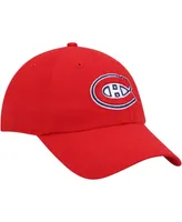 Women's '47 Brand Red Montreal Canadiens Team Miata Clean Up Adjustable Hat