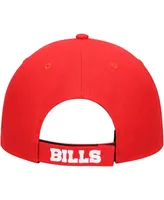 Men's '47 Brand Red Buffalo Bills Team Mvp Adjustable Hat