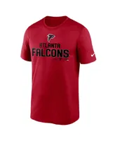 Men's Nike Red Atlanta Falcons Legend Community Performance T-shirt