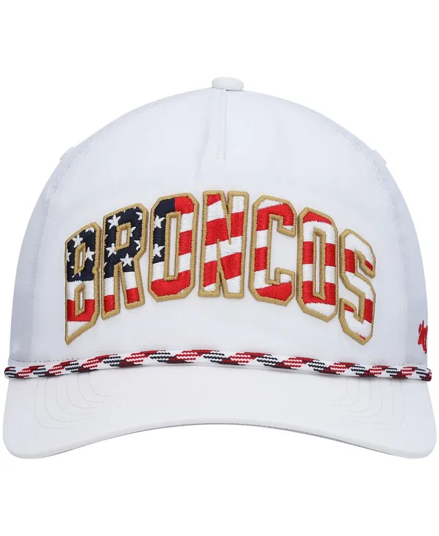 '47 White San Francisco 49ers Hitch Stars and Stripes Trucker Adjustable Hat