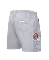 Men's Pro Standard Pewter Tampa Bay Buccaneers Woven Shorts