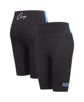 Women's Pro Standard Black Chicago Cubs City Scape Bike Shorts