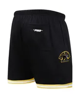 Men's Pro Standard Black Boston Bruins Classic Mesh Shorts