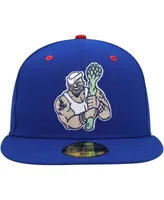 Men's New Era Blue Stockton Ports Marvel x Minor League 59FIFTY Fitted Hat