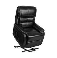 Emma+Oliver Electric Remote Powered Elderly Lift Recliner