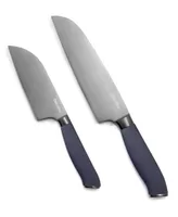 GreenPan Titanium 2-Piece Santoku Knife Set