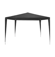 vidaXL Party Tent Pe Anthracite 9.8'x9.8'