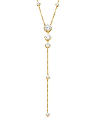 Michael Kors 14K Gold Plated Sterling Silver Lariat Necklace