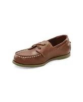 Carter's Toddler Boys Bauk Casual Slip On Faux Lace Up Boat Shoe