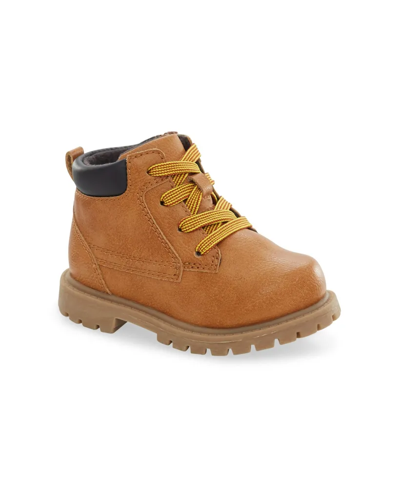 toddler boys brown boots