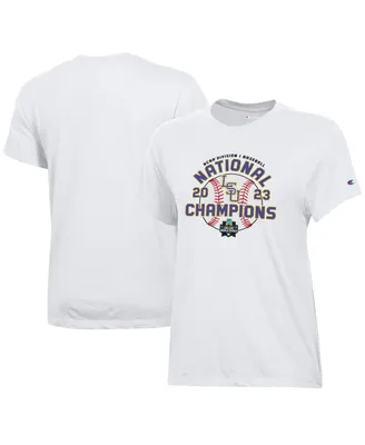 Women's Champion White Lsu Tigers 2023 Ncaa Men's Baseball College World Series Champions Locker Room T-shirt