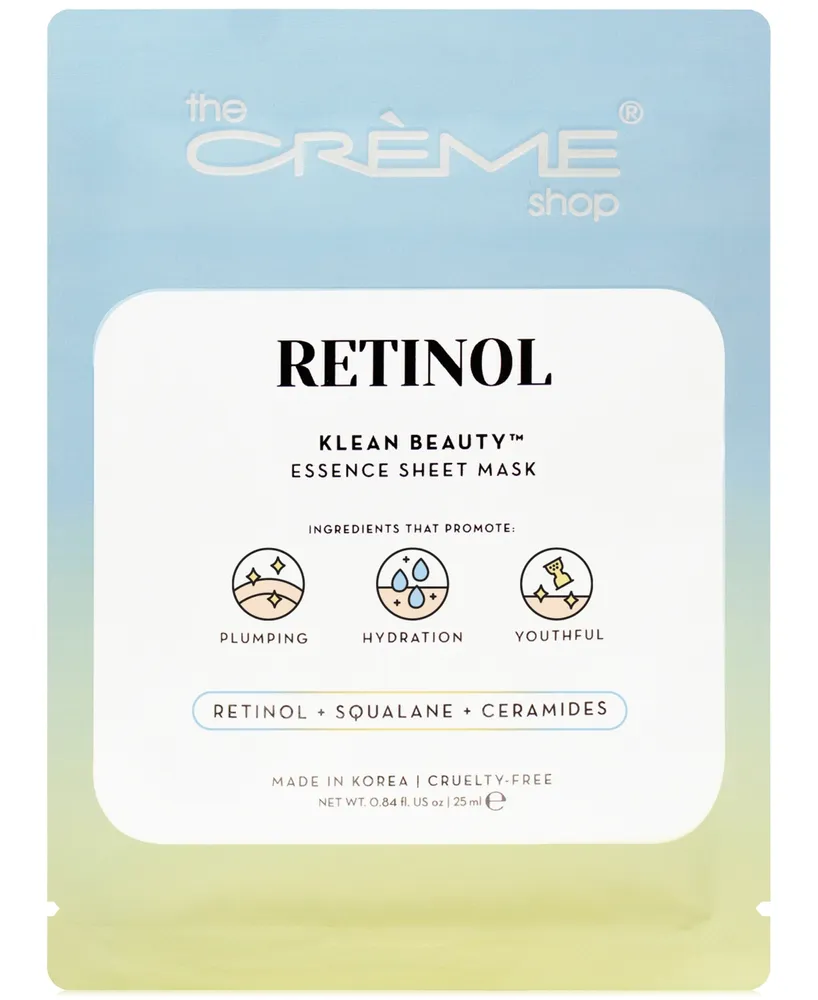 The Creme Shop Retinol Essence Sheet Mask