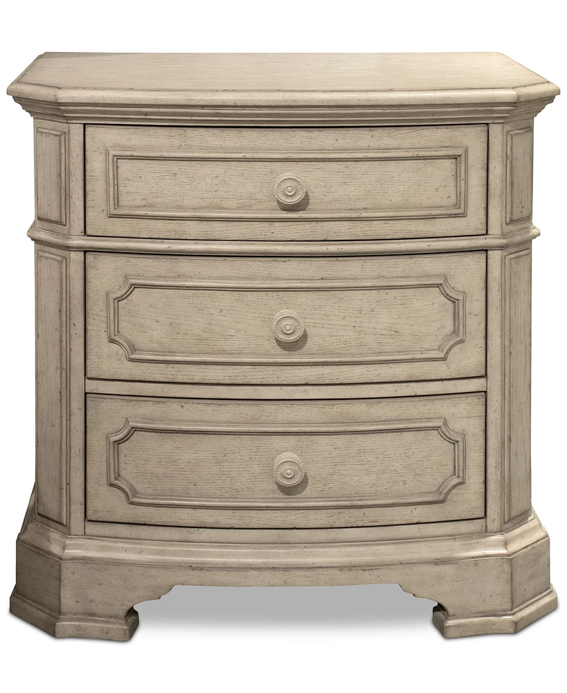 Kensington 3-Drawer Nightstand