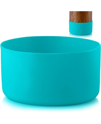 Zulay Kitchen Silicone Protector Boots for Wide and Narrow Mouth Water Bottles
