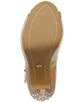 Thalia Sodi Women's Libbie Embellished Ankle-Strap Platform Dress Pumps