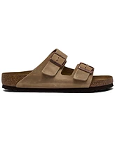 Birkenstock Men's Arizona Essentials Oiled Leather Two-Strap Sandals from Finish Line