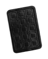 Ultra Soft Non-Slip Plush Memory Foam Bath Rug - Large 20"x32" - Waffle Design